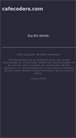 Mobile Screenshot of cafecoders.com